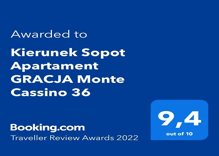 Kierunek Sopot Apartament GRACJA Monte Cassino 36