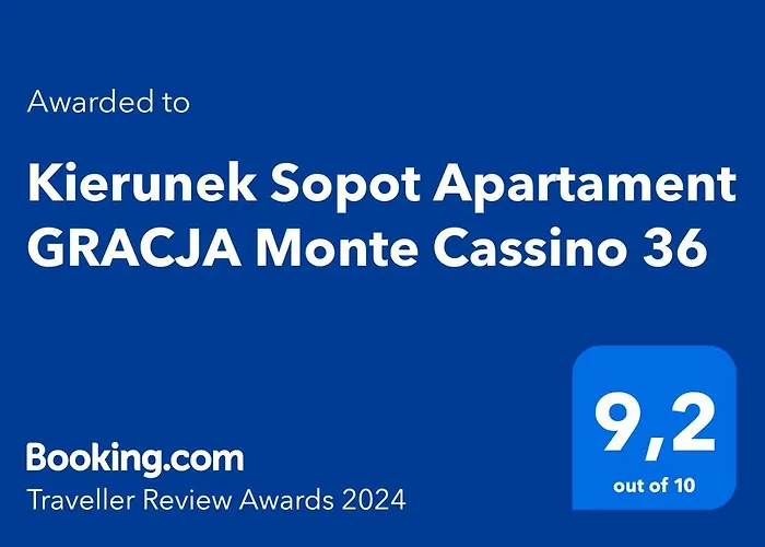 Kierunek Sopot Apartament GRACJA Monte Cassino 36